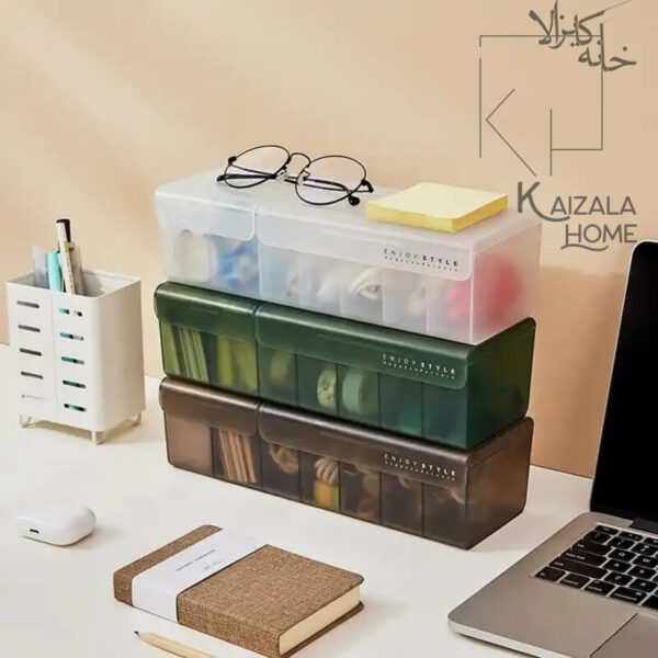 باکس نگهدارنده کابل و شارژر سبز - تصویر 2