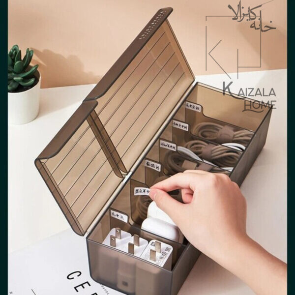 باکس نگهدارنده کابل و شارژر سبز - تصویر 10
